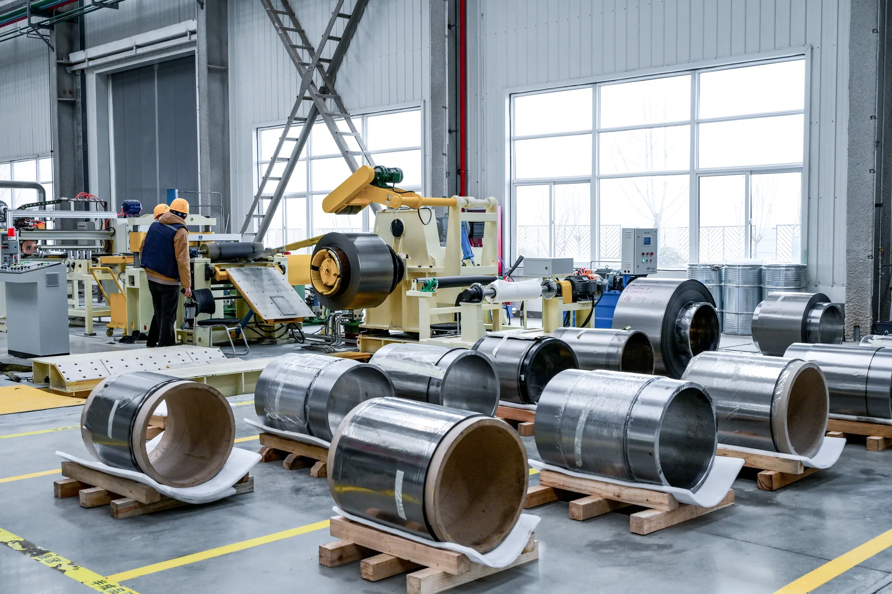 Precision rolled non-ferrous metal material
